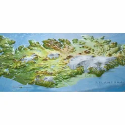 1122455 - Relief Island klein 1:1.500.000 - Karte