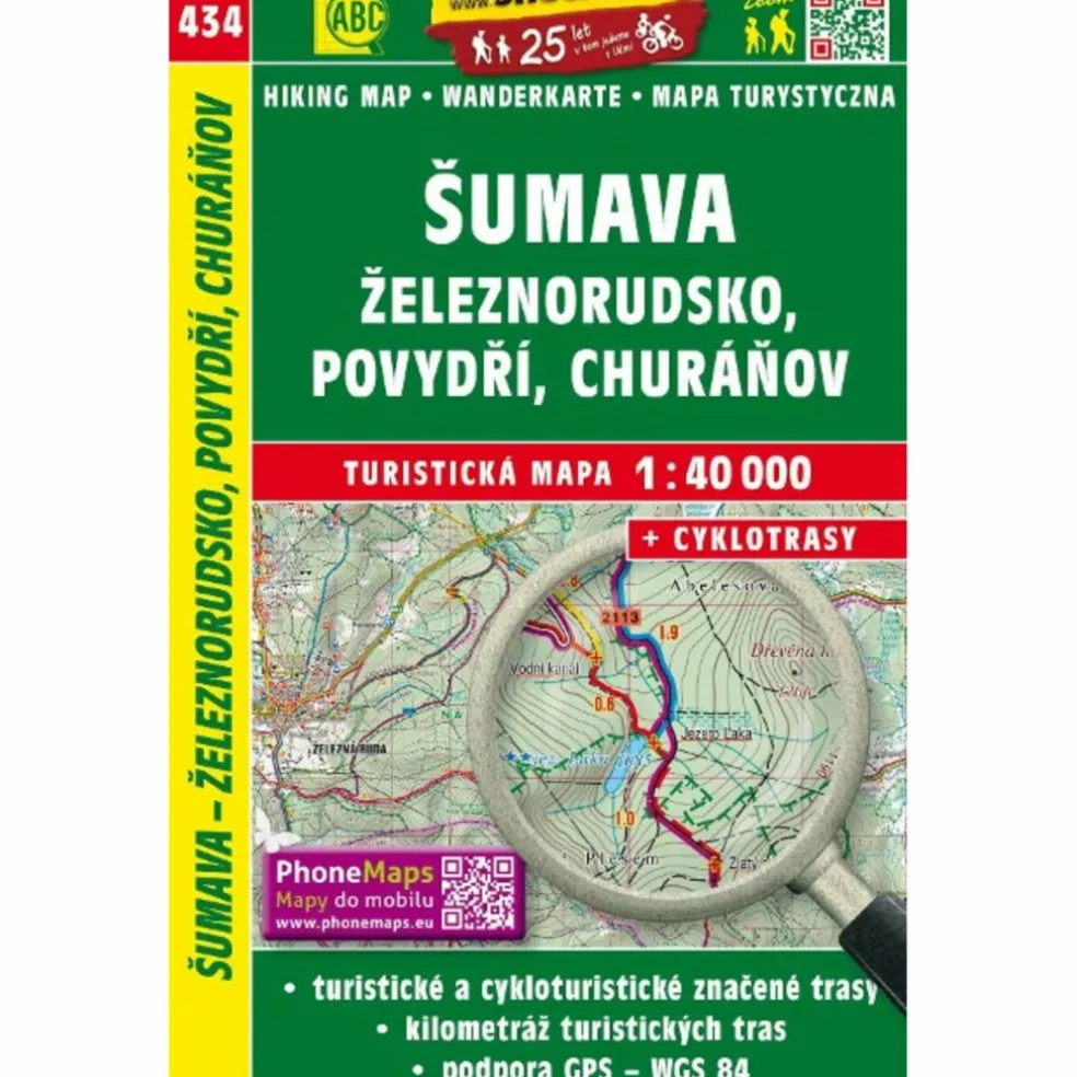 434 BÖHMERWALD - EISENSTEIN - Wanderkarte