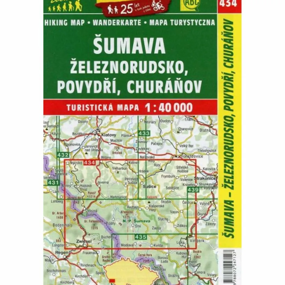 434 BÖHMERWALD - EISENSTEIN - Wanderkarte