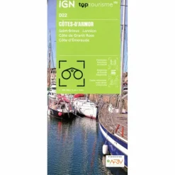 22 CÔTES-D'ARMOR - Straßenkarte