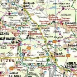 107 FREIZEITKARTE OBERLAUSITZ - Wanderkarte