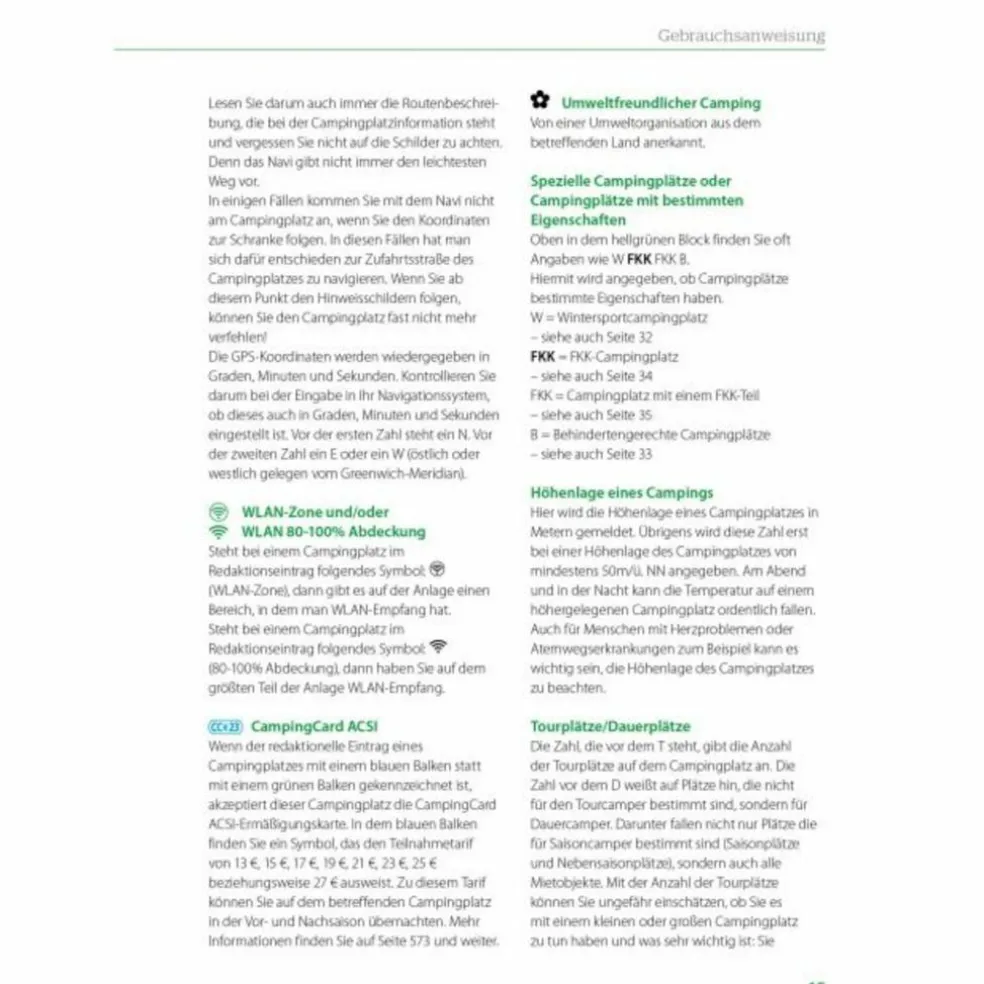 ACSI CAMPINGFÜHRER EUROPA 2026 - Reiseführer
