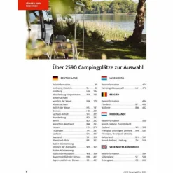 ADAC CAMPINGFÜHRER DEUTSCHLAND/NORDEUROPA 2026 - Stellplatzführer
