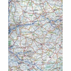 ADAC LÄNDERKARTE BENELUX, BELGIEN, NIEDERLANDE, LUXEMBURG - Straßenkarte