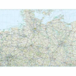 ADAC LÄNDERKARTE DEUTSCHLAND NORD 1:500.000 - Straßenkarte