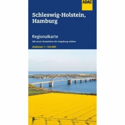 ADAC REGIONALKARTE 01 SCHLESWIG-HOLSTEIN, HAMBURG 1:150.000 - Straßenkarte