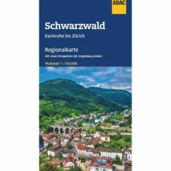 ADAC REGIONALKARTE 14 SCHWARZWALD 1:150.000 - Straßenkarte