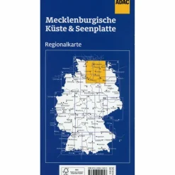 ADAC REGIONALKARTE BLATT 2 MECKLENBURGISCHE KÜSTE - Straßenkarte