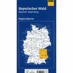 ADAC REGIONALKARTE BLATT 13 BAYERISCHER WALD - Straßenkarte