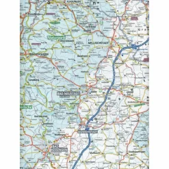 ADAC REGIONALKARTE BLATT 12 NÜRNBERG, WÜRZBURG, FULDA, HEILB - Straßenkarte