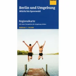 ADAC REGIONALKARTE BLATT 6 BERLIN UND UMGEBUNG MÜRITZ BIS SP - Straßenkarte