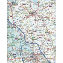 ADAC REGIONALKARTE BLATT 9 LEIPZIG, ERFURT, HALLE 1:150 000 - Straßenkarte