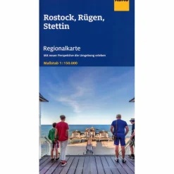 ADAC REGIONALKARTE DEUTSCHLAND BLATT 3 ROSTOCK, RÜGEN, STETT - Straßenkarte