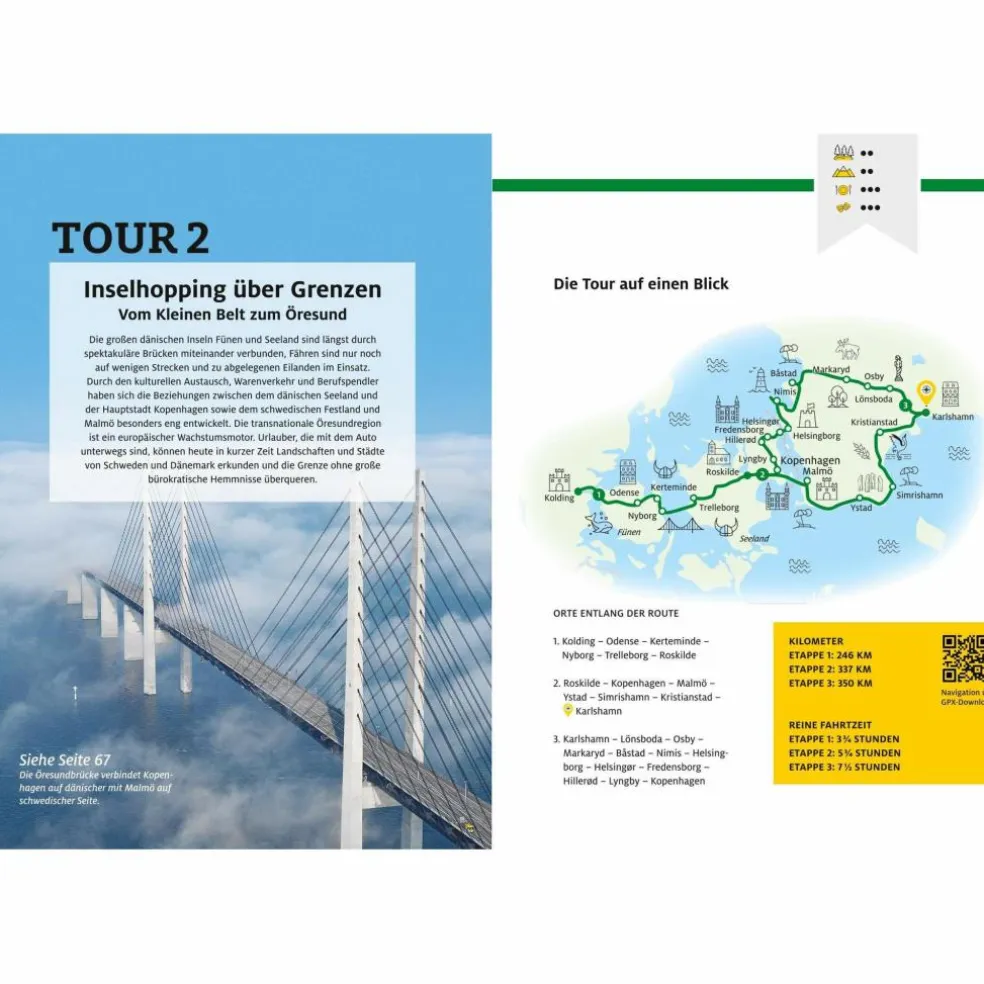 ADAC ROADTRIPS - DÄNEMARK UND SÜDSCHWEDEN - Reiseführer