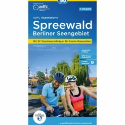 ADFC REGIONALKARTE SPREEWALD / BERLINER SEENGEBIET - Fahrradkarte