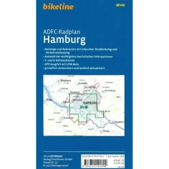ADFC-RADPLAN HAMBURG - Fahrradkarte