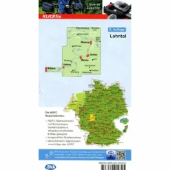 ADFC-REGIONALKARTE LAHNTAL, 1:75.000 - Fahrradkarte