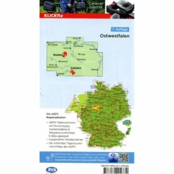 ADFC-REGIONALKARTE OSTWESTFALEN, 1:75.000 - Fahrradkarte