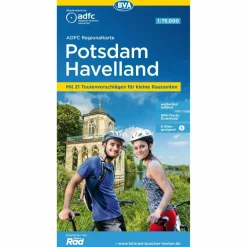 ADFC-REGIONALKARTE POTSDAM HAVELLAND, 1:75.000 - Fahrradkarte