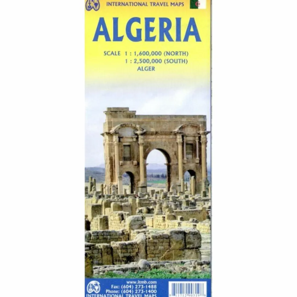 ALGERIA - Straßenkarte