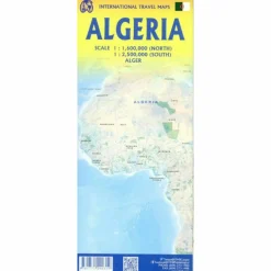 ALGERIA - Straßenkarte