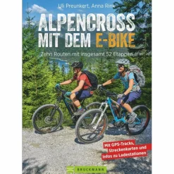 ALPENCROSS MIT DEM E-BIKE - Radwanderführer