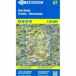 ALTA BADIA - ARABBA MARMOLADA 1:25 000