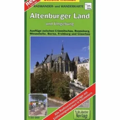 ALTENBURGER LAND UND UMGEBUNG 1 : 50 000 - Wanderkarte