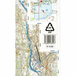 AOSTA - PILA - VALLE DI COGNE - GRAN PARADISO 1 : 25 000 - Wanderkarte