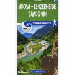 AROSA - LENZERHEIDE - SAVOGNIN 35 WANDERKARTE 1:40 000 MATT - Wanderkarte