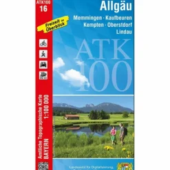 ATK100-16 ALLGÄU (AMTLICHE TOPOGRAPHISCHE KARTE 1:100000)