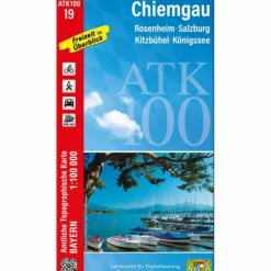 ATK100-19 CHIEMGAU (AMTLICHE TOPOGRAPHISCHE KARTE 1:100000)