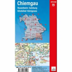ATK100-19 CHIEMGAU (AMTLICHE TOPOGRAPHISCHE KARTE 1:100000)