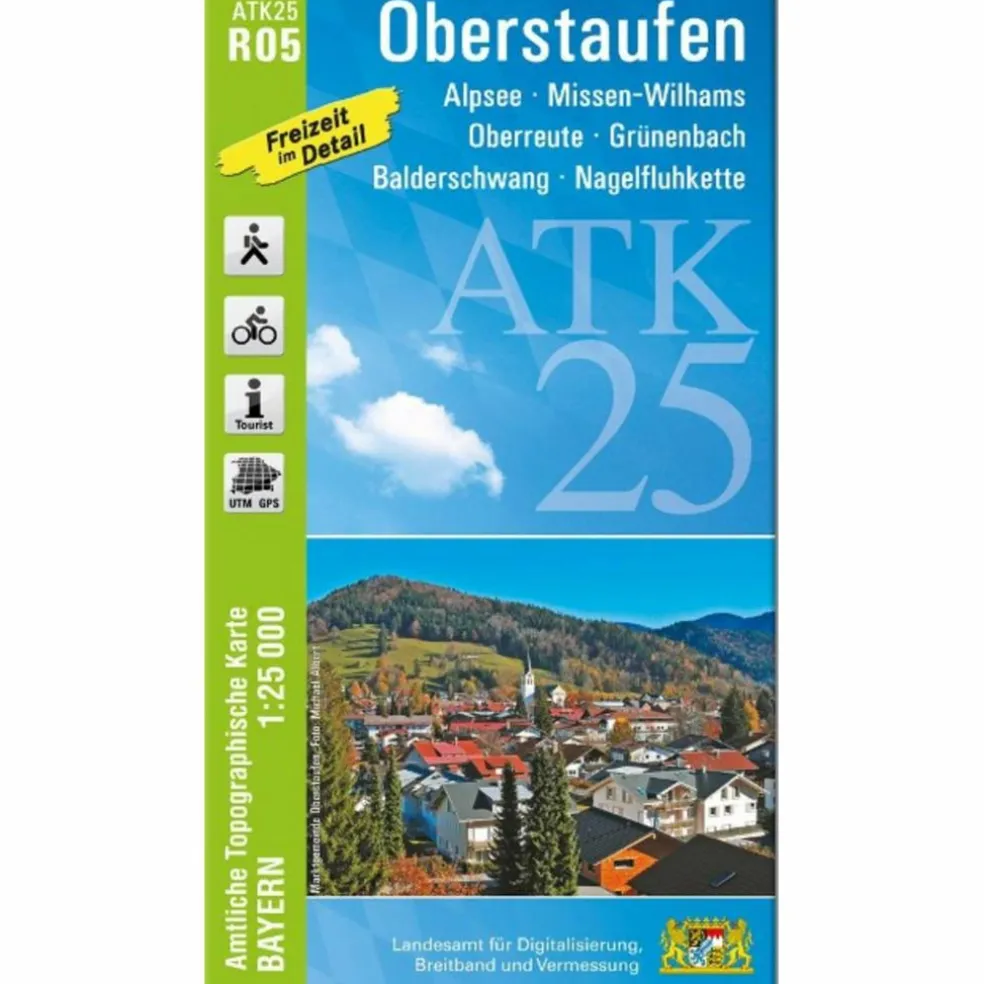 ATK25-R05 OBERSTAUFEN - Wanderkarte