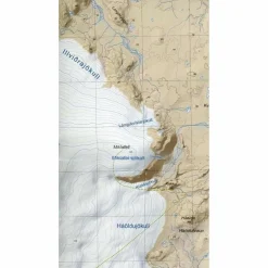 ATLASKORT 16: HOFSJÖKULL 1:100.000 - Wanderkarte