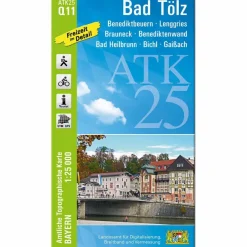 BAD TÖLZ 1:25 000 - Wanderkarte