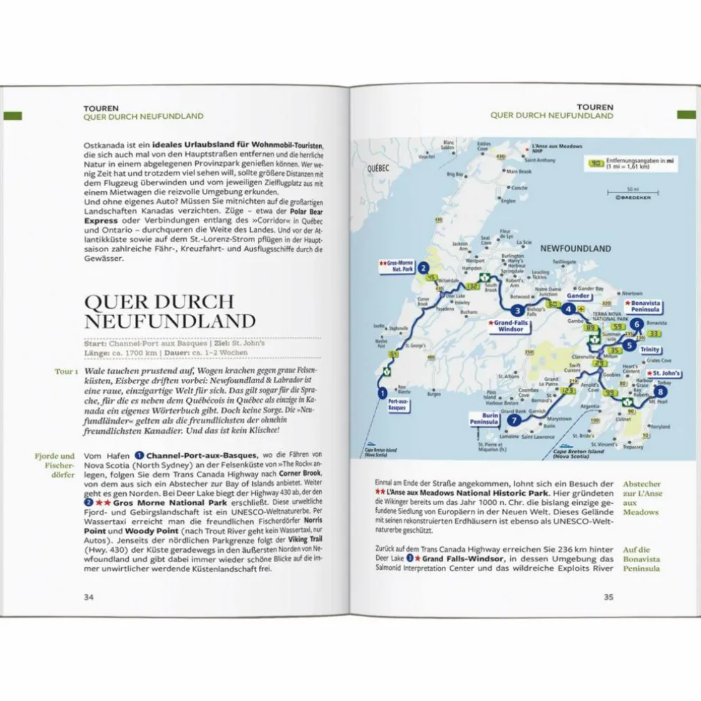 BAEDEKER REISEFÜHRER KANADA OSTEN