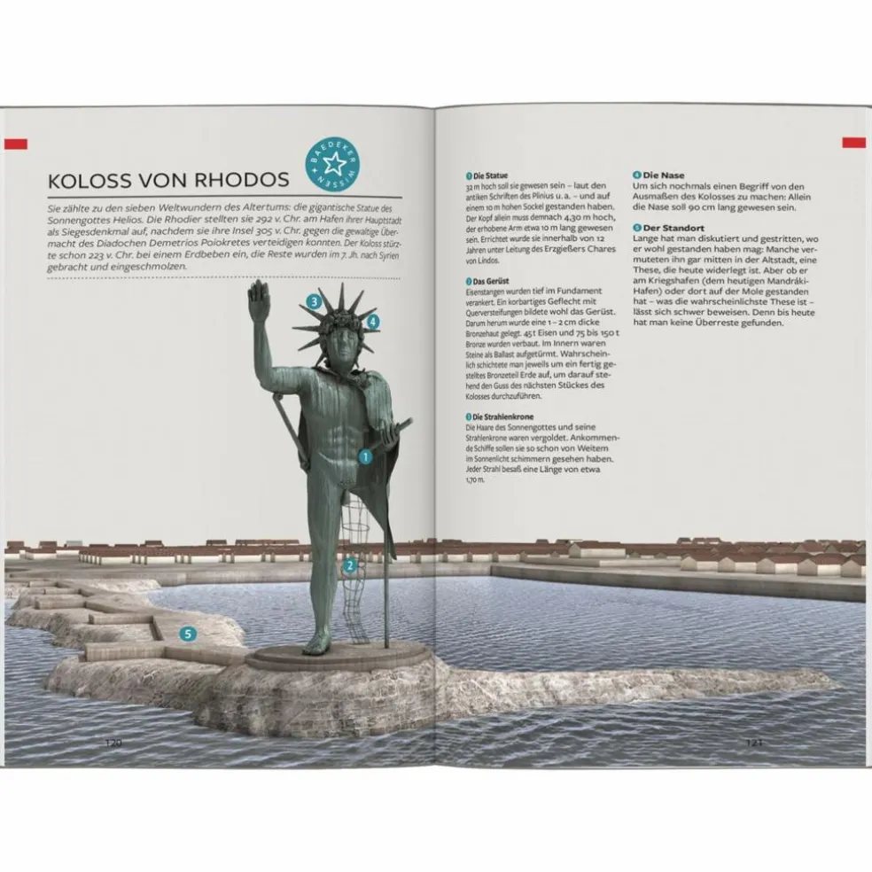 BAEDEKER REISEFÜHRER RHODOS