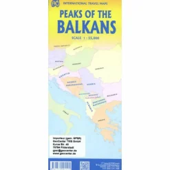 BALKANS AND PEAKS - Straßenkarte