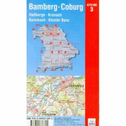 BAMBERG-COBURG 1:100 000