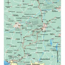 BAYERISCH-SCHWÄBISCHER JAKOBSWEG VON OETTINGEN ZUM BODENSEE - Wanderführer