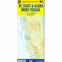 BC COAST & ALASKA PASSAGE - Straßenkarte