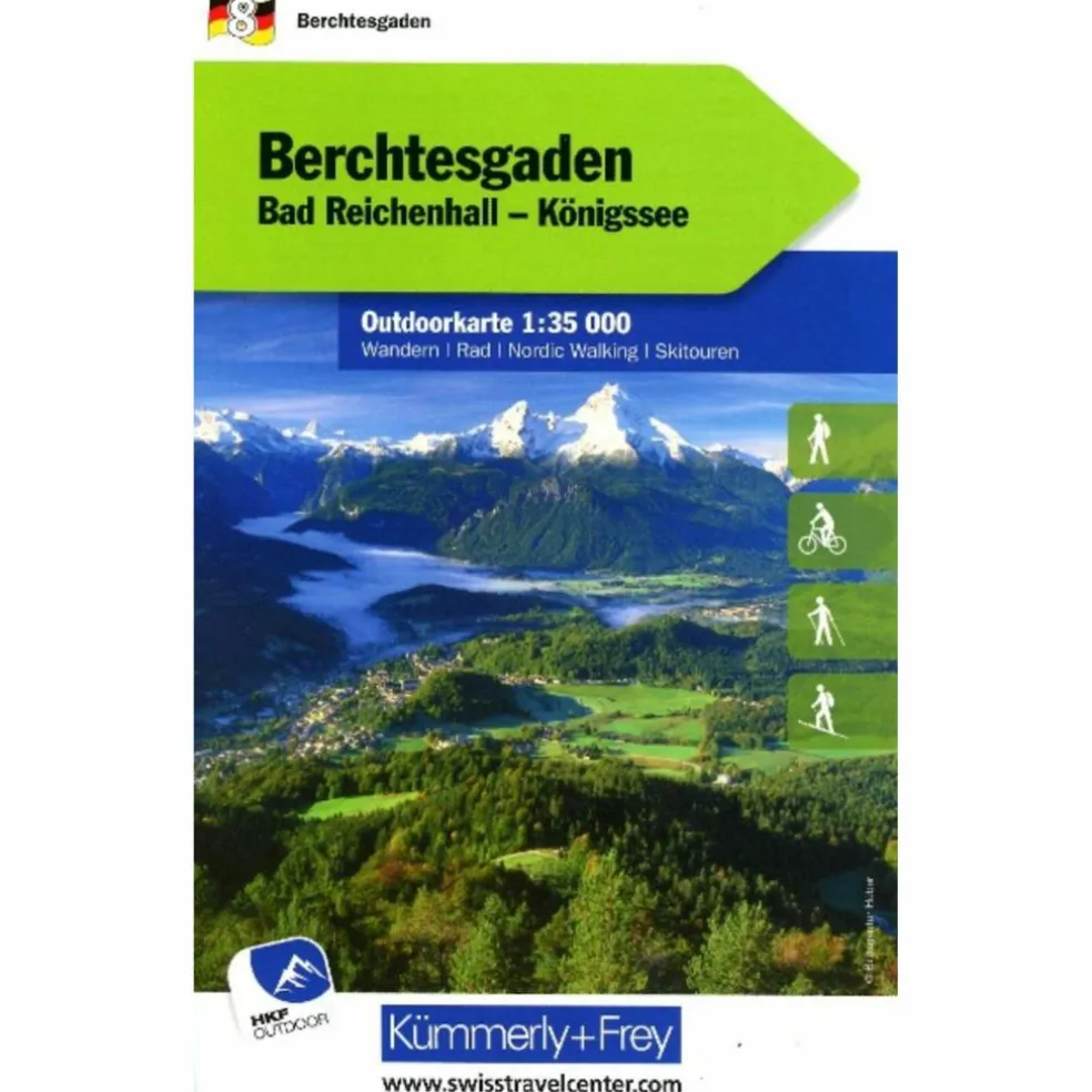 BERCHTESGADEN NR. 08 OUTDOORKARTE DEUTSCHLAND 1:35 000 - Karte