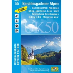 BERCHTESGARDENER ALPEN 1 : 50 000 (UK50-55)