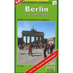BERLIN UND UMGEBUNG - Wanderkarte