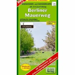 BERLINER MAUERWEG 1 : 20 000 - Wanderkarte