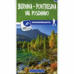 BERNINA - PONTRESINA / VAL POSCHIAVO 47 WANDERKARTE 1:40 000 - Wanderkarte
