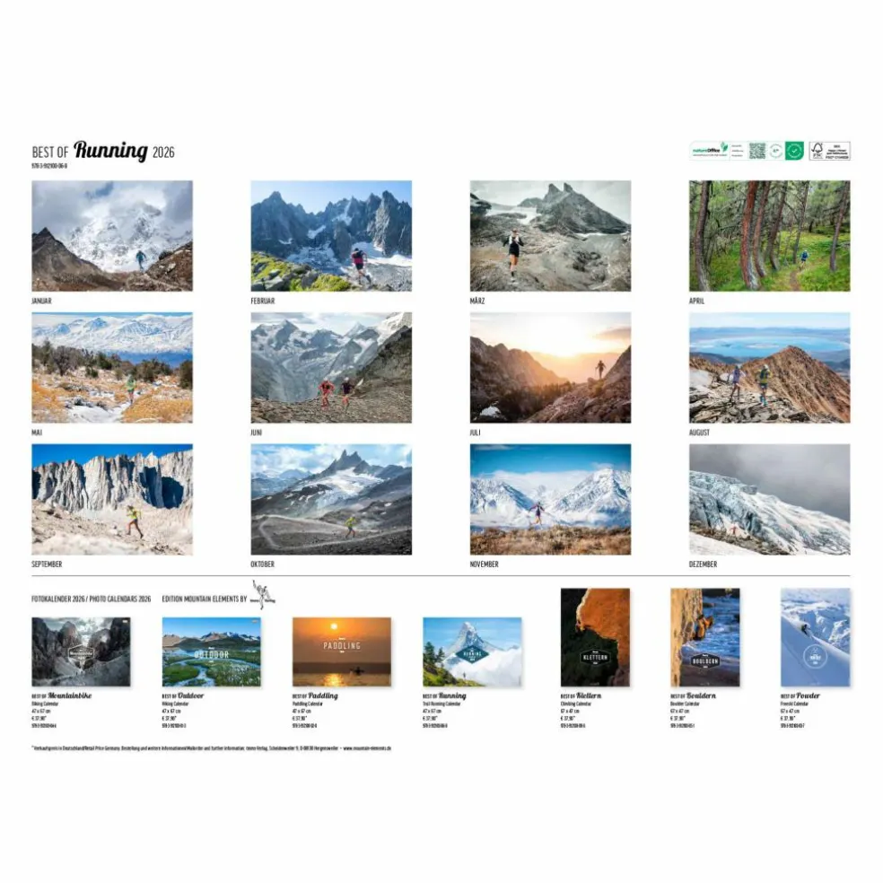 BEST OF RUNNING 2026 - Kalender