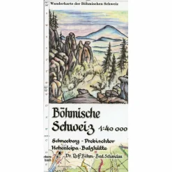 BÖHMISCHE SCHWEIZ - Wanderkarte