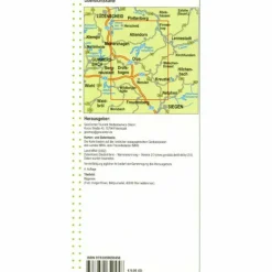 BIGGESEE - SÜDSAUERLAND 1:25.000 BLATT 14 - Wanderkarte